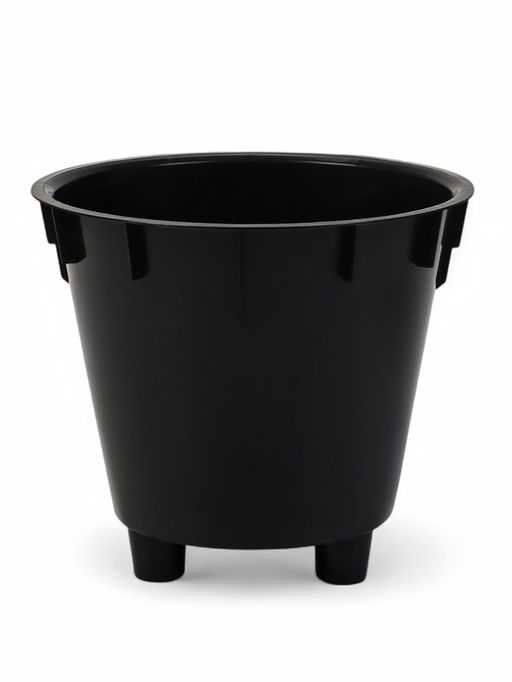 Кашпо для цветов с дренажной вставкой Rosemary, 4 л, d=20 см, пластиковое, белое - Simaland фото 4