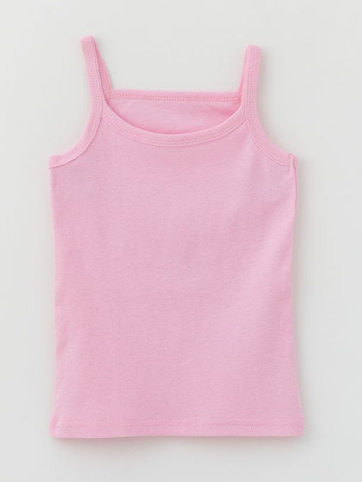 Майка для девочки из рибаны, розовый - Lesi kids фото 23