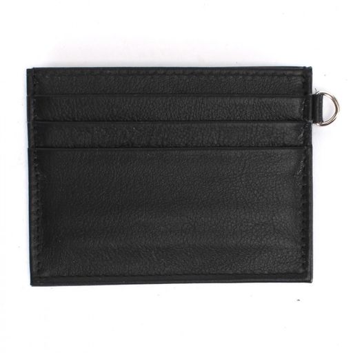 Визитница-кардхолдер Croco-ВК-215 н/к, 1отд, 3карм, черный матовый (3) 229072  фото 2