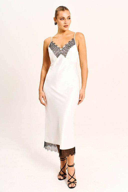 Платье Foxy Fox 1839 черно-белый