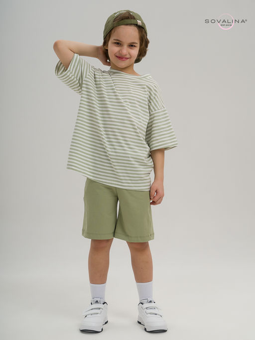 Костюм Light men полоска-шалфей - Sovalina фото 2