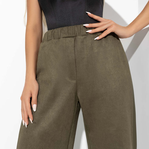 Брючный костюм
 Нашла подход (2 в 1, green, с поясом) - Charutti фото 4