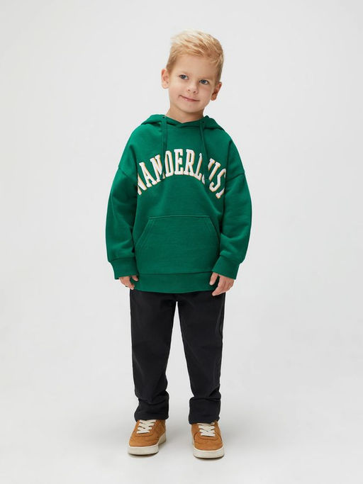 ACOOLA / Джемпер детский для мальчиков Remo темно-зеленый  фото 3