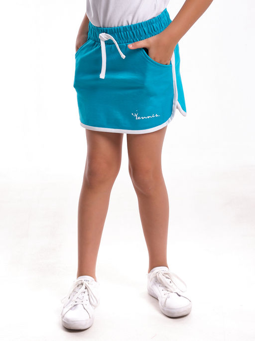 Юбка UD 0834 бирюза - Mini maxi фото 3