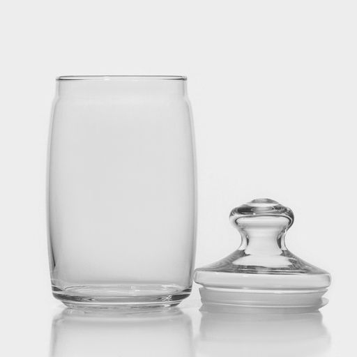 Цена за 6 шт. Банка для хранения сыпучих продуктов Paşabahçe Cesni, 1,1 л, стекло, прозрачная