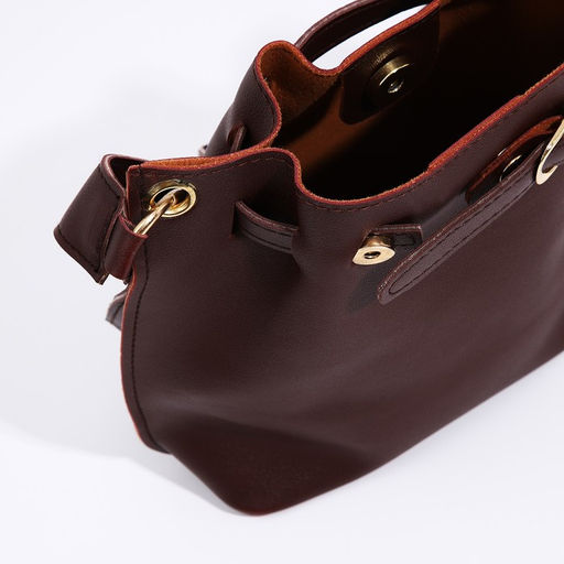 Сумка кросс-боди на утяжке, цвет коричневый - Simaland фото 5