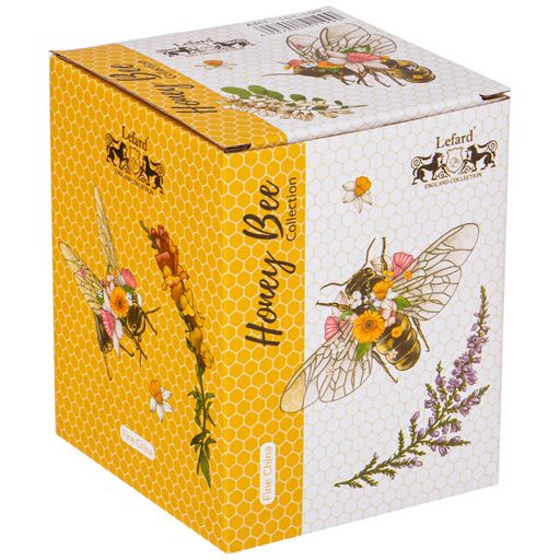 БАНКА С КРЫШКОЙ LEFARD HONEY BEE12*10,5 СМ 450 МЛ  фото 2