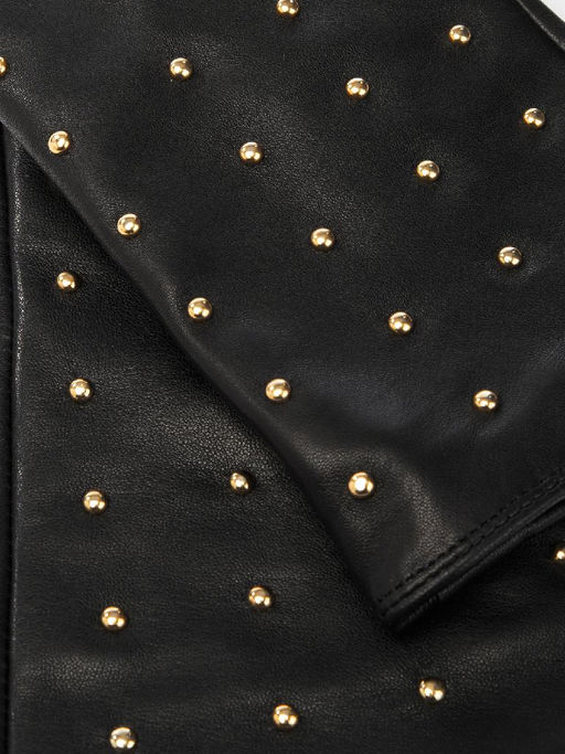 Перчатки женские 100% ш IS912 black/gold - Eleganzza фото 4