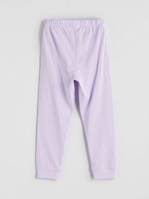 Beli Lastikli K?z ?ocuk Jogger Pijama Alt?