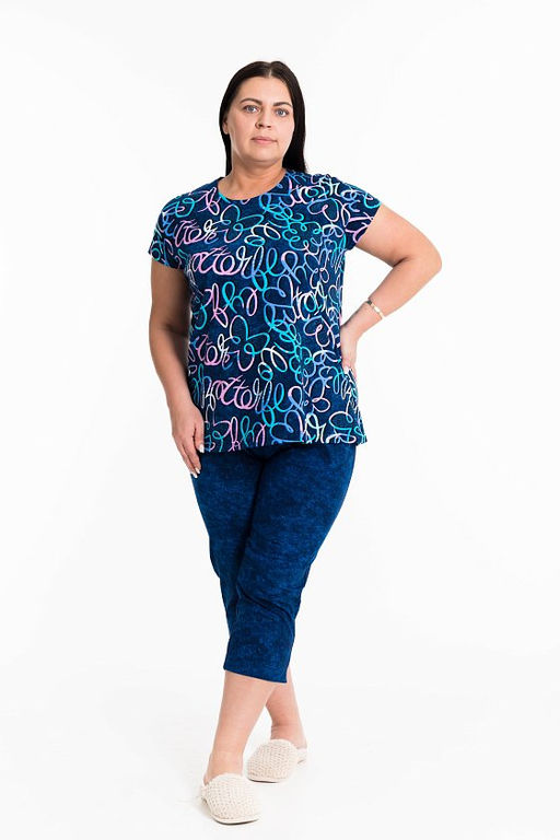 Костюм М32268д синий - Елена фото 7