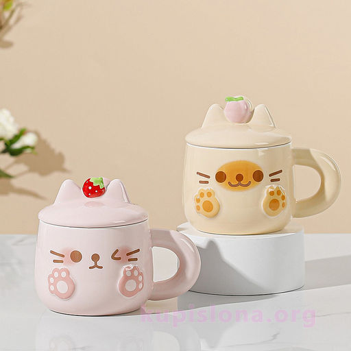 Кружка Fruit cat - Купи слона фото 3