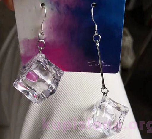 Серьги Ice cubes