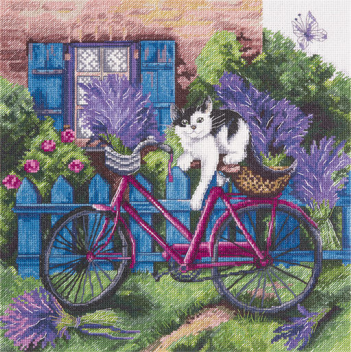 Набор для вышивания PANNA DE-1992 Полдень в Провансе 25.5 х 25.5 см