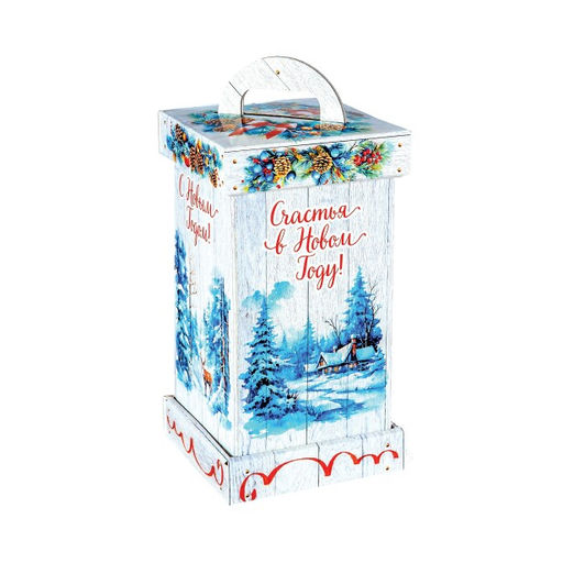 Детский сладкий новогодний подарок Фонарик - Рубин фото 2