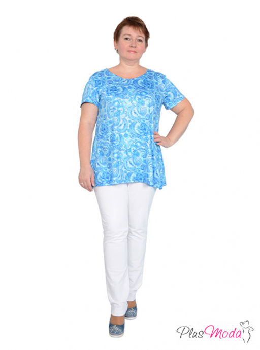 Туника Модель №23 размеры 50-64 - Plusmoda фото 4