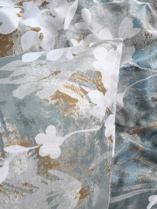 КПБ LoveLife дуэт Цветение 150х215 см-2 шт, 220х240см, 50х70см-2шт, 75гр/м2, микрофибра  фото 3