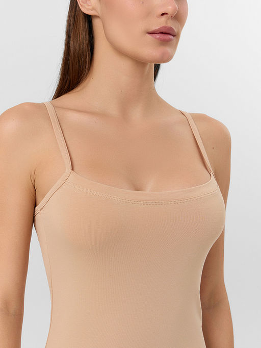 Топ женский бельевой бежевый