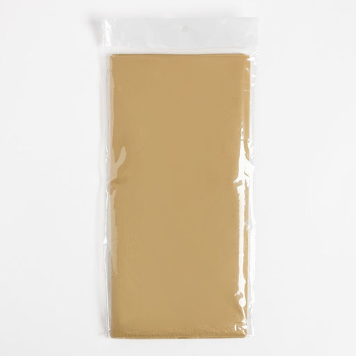 Скатерть для дачи «Хозяюшка», коричневая, 137×274 см