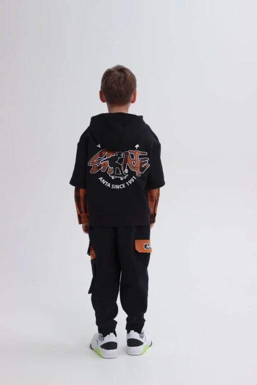 Худи Черный - Anta sport фото 3