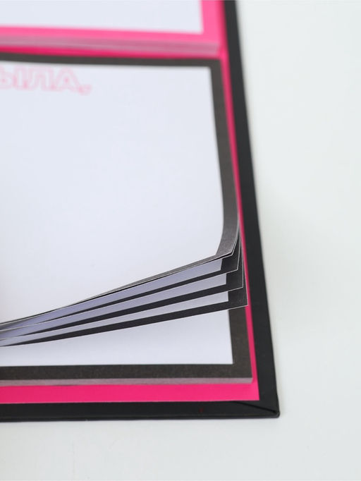 Блок бумаг для записей, стикеры, ручка "Вспомнила записала"