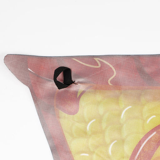 Карнавальный набор «Прикольная Змея», накидка, маска, красный