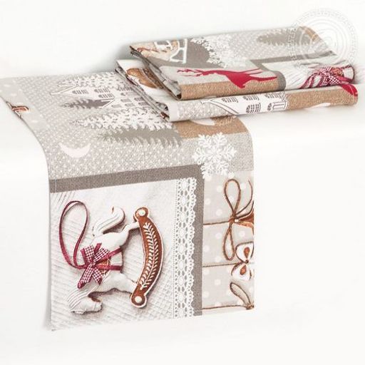 Полотенце 45*75 см. Лапландия рогожка хлопок 100% - Лен поволжья фото 3