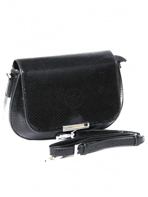 Сумка женская искусственная кожа VSH-V-0191-G, 1отд+карм/перег, плечевой ремень, черный SALE 262803 - Adelia фото 6