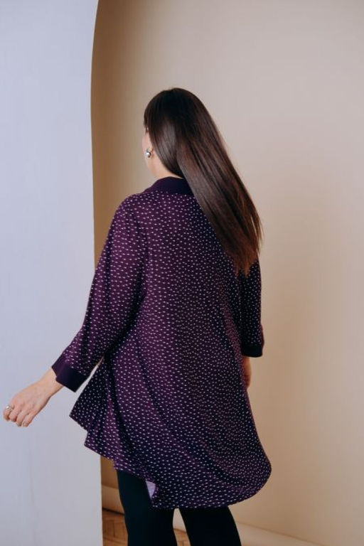 Туника Luxury Moda 1395 фиолетовый
