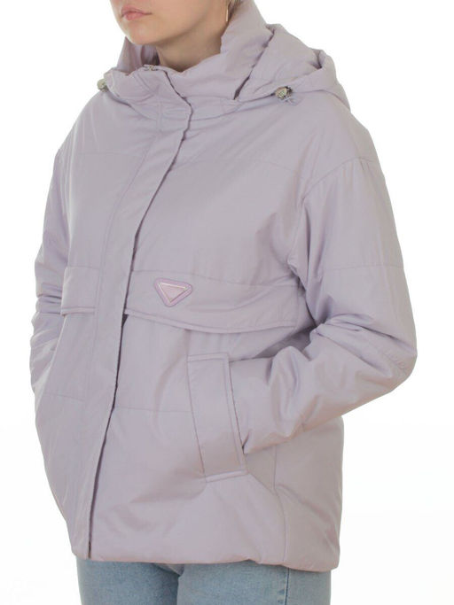 7060 LILAC Куртка демисезонная женская (100 гр. холлофайбер) - Fashion фото 5