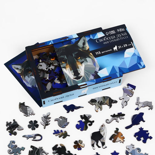 Фигурный пазл Свобода духа - Puzzle фото 3