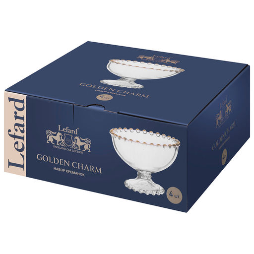 НАБОР КРЕМАНОК GOLDEN CHARM 4 ШТ./11*8,5 СМ