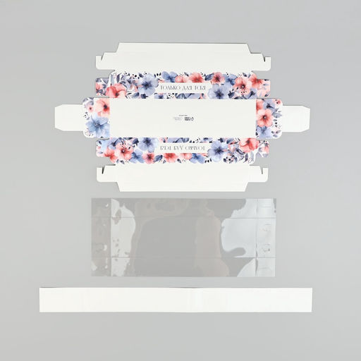 Цена за 5 шт. Коробка под 5 конфет с ячейками Только для тебя, 6?23?3 см