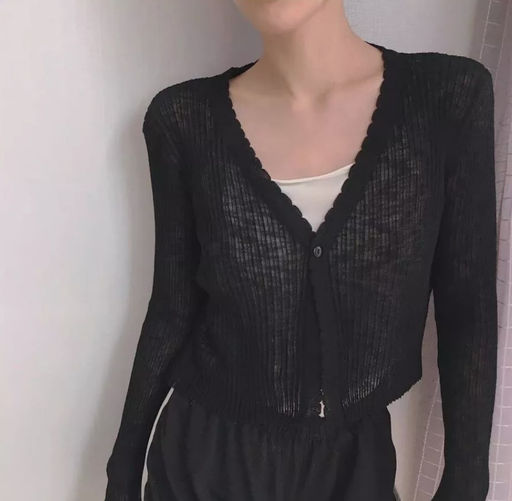 K13567 Кардиган ЧЕРНЫЙ