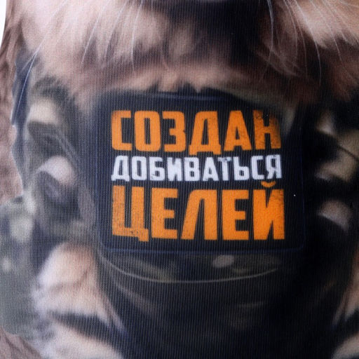 Антистресс игрушка, кот «Создан добиваться целей»