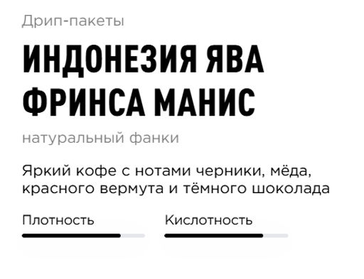 Дрип-пакеты Индонезия Ява Фринса Манис - Tasty coffee фото 3