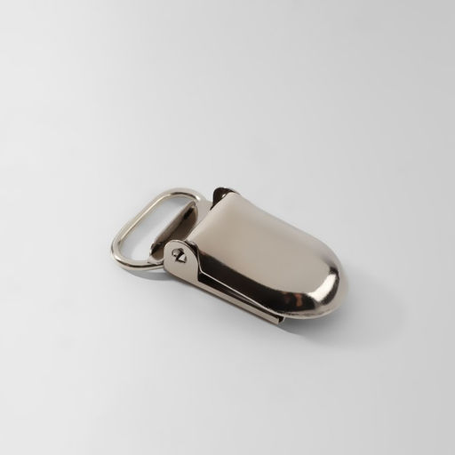 Клипсы для подтяжек, 2,5 1,5 см, 10 шт, цвет серебряный - Арт узор фото 3