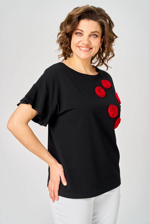 Джемпер Rumoda 2287 черный  фото 10