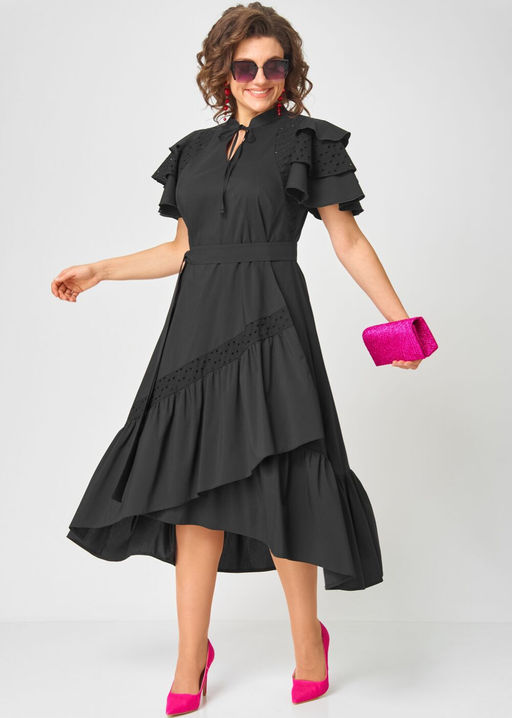 Платье EVA GRANT 7297 черный