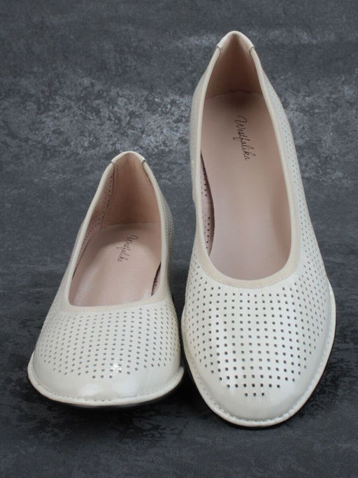 EX2347J97-20B100L MILK Туфли женские (натуральная кожа) - No name фото 12