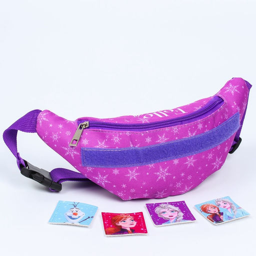 Сумка поясная детская для девочки, 25×6×13 см, Холодное сердце
