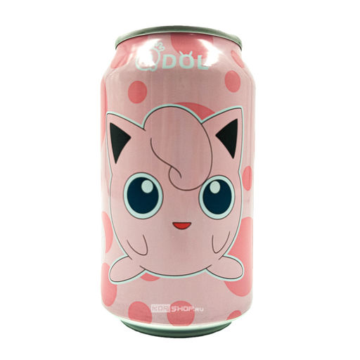 Напиток со вкусом белого персика Джиглипаф Qdol Pokemon White Peach Jigglypuff (Китай), 330 мл Акция