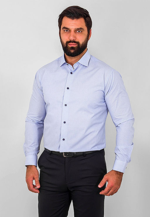 Сорочка мужская длинный рукав GREG 124/131/121/Z/1p  фото 7