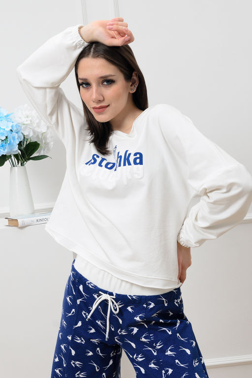 Толстовка Натали 7401 из футера  фото 10