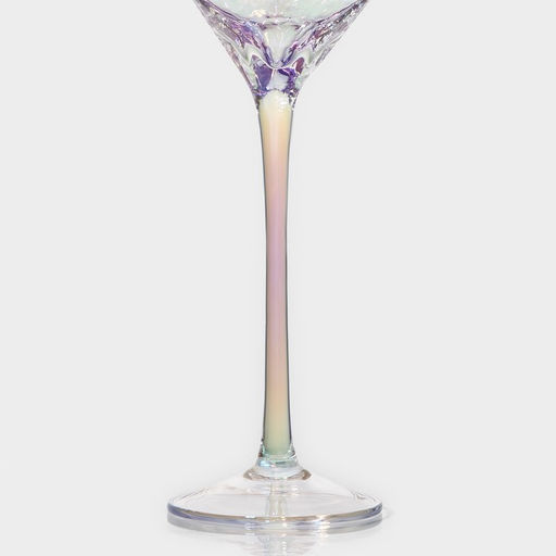 Бокалы для шампанского Magistro «Дарио», 180 мл, 7×27.5 см, набор 6 шт., стекло, перламутровые