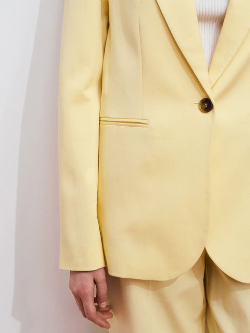 Однобортный жакет из тенселя ZR2605022506-9 / Zarina