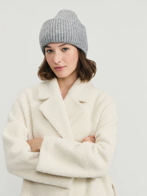 Шапка с добавлением шерсти / Zarina  фото 3