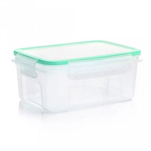 Контейнер для продуктов пластмассовый Экстра ЛОК 0,75л, 16,5х11,6х6,5см, подходит для СВЧ (Россия) - Домашняя мода фото 2