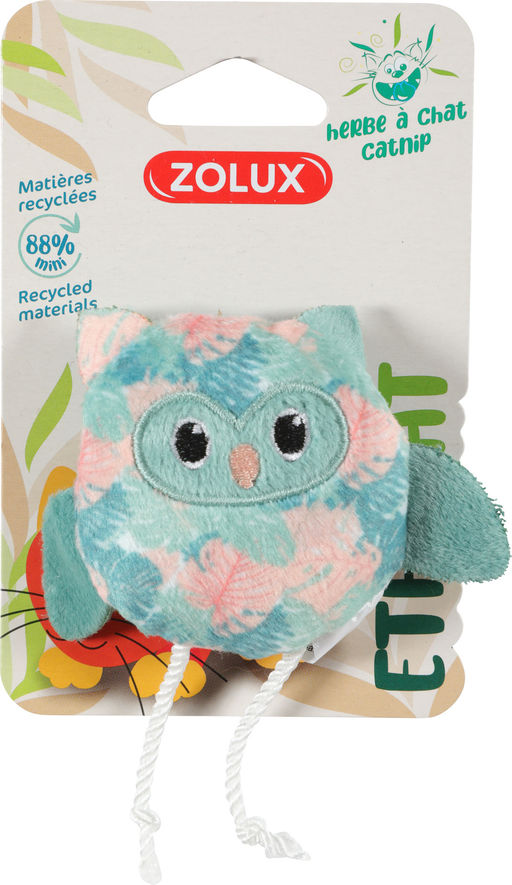 ZOLUX, Игрушка для кошек с кошачьей мятой "Совенок", 9 см, 580743