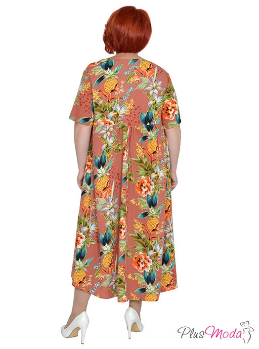 Платье Модель №1255 размеры 44-84 - Plusmoda фото 4