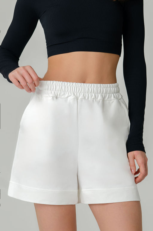 Арт.15-303/2 Шорты женские 42-48 (4 шт) Цвет:молочный - Калинка фото 2